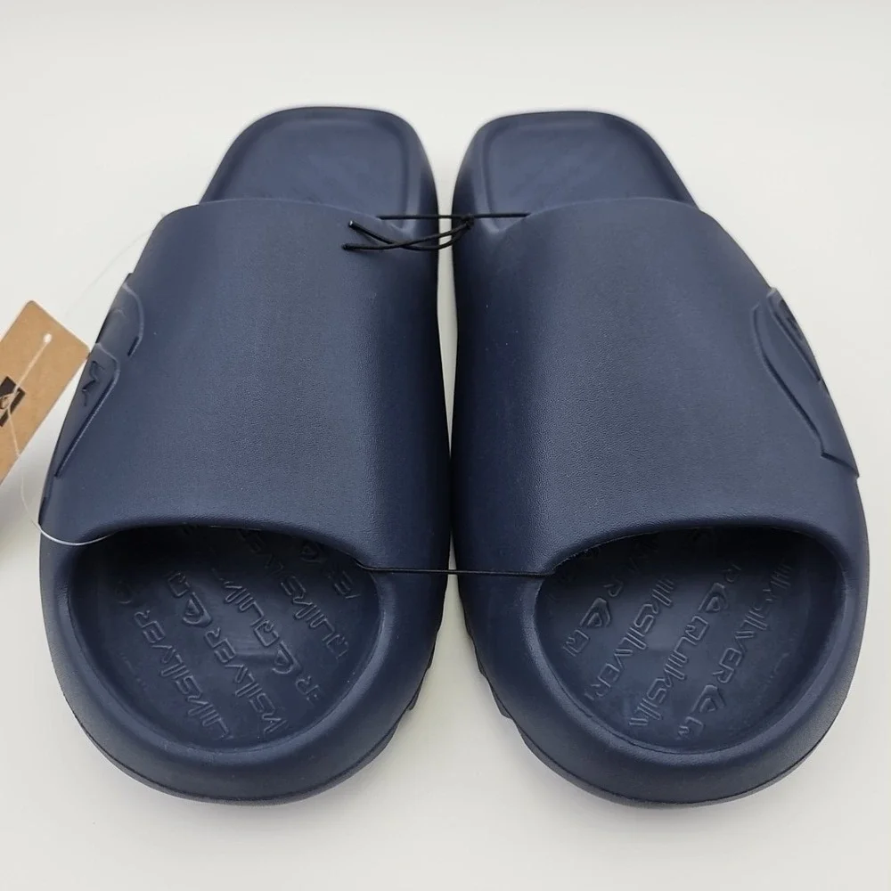 Quiksilver Men's Size 12 Slides Blue‎ Cloudbreak Cloud Break Sandals Shoes New